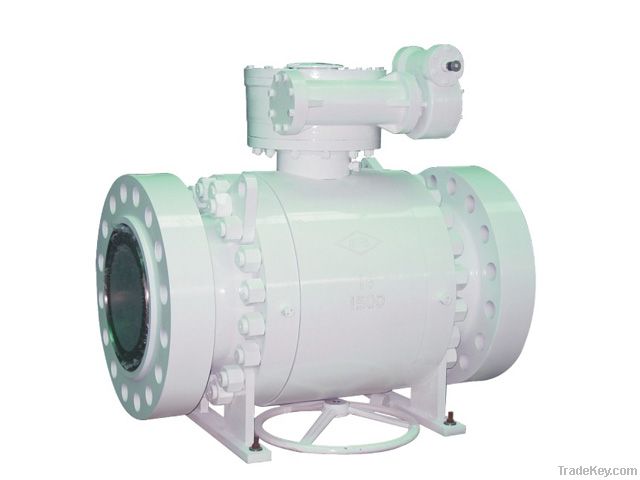 3-PC Trunnion Mounted Ball Valve