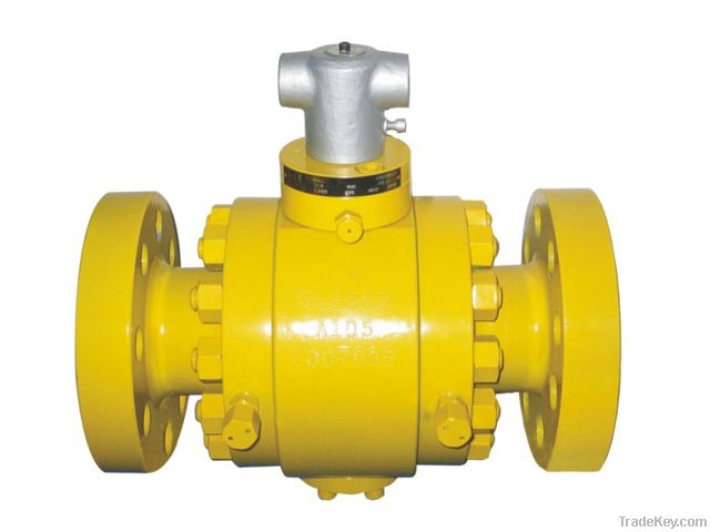 3-PC Trunnion Mounted Ball Valve