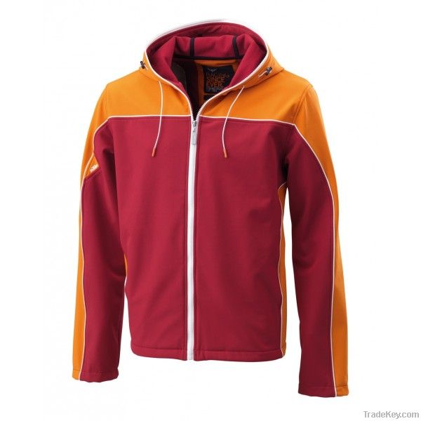 red sport men softshell jacket 2013