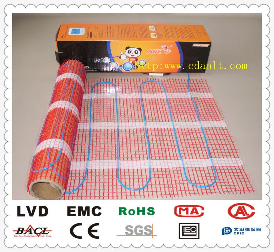 under tile heating mat