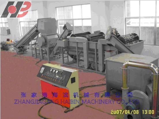 PE, PP Film Crushing and Cleaning Production Line