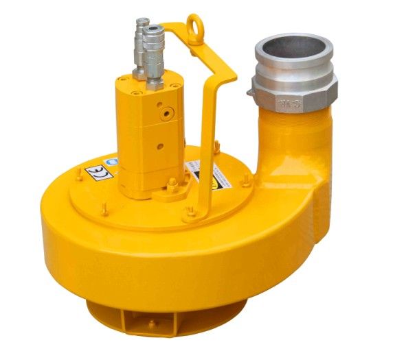 hydraulic trash pump