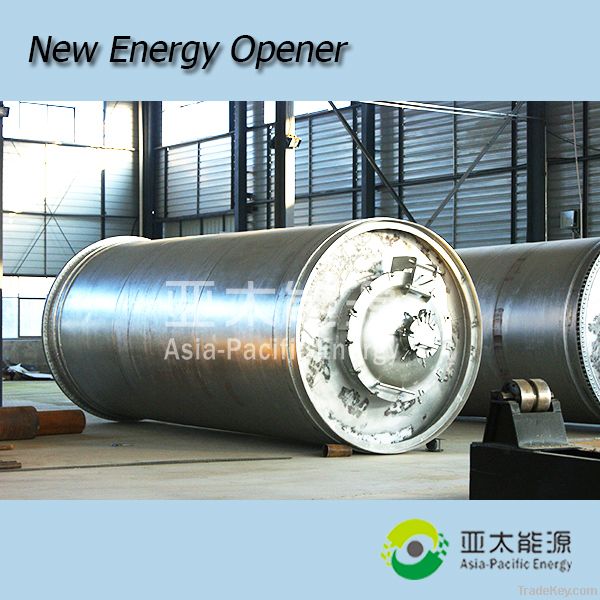 2013----New invention of used tyre pyrolysis plant