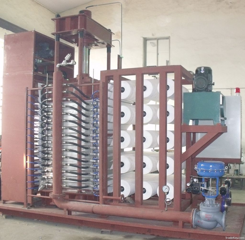 Aluminum foil rolling oil filter plant