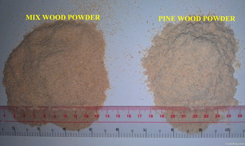 wood powder