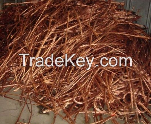 copper scrap / copper wire for sale 99.95%