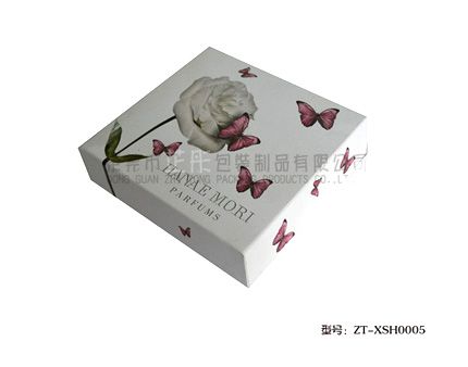 butterfly pattern cosmetic gift packing box