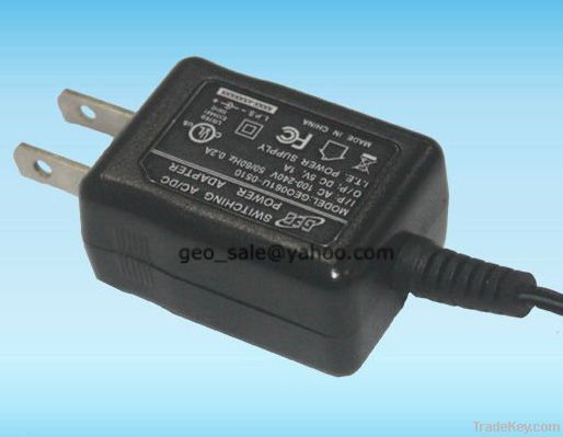 5W-series UL FCC GS CE AC/DC switching power Adapter