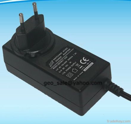 24W-series PSE EMC 3C AC/DC switching power Adapter