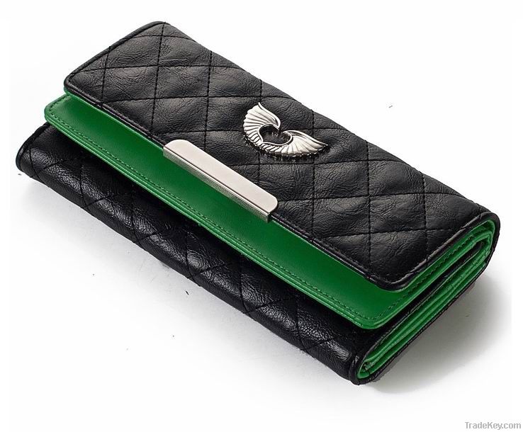 fashional lady PU lather wallet