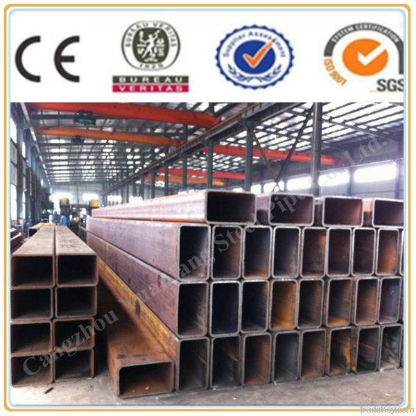 Thick wall rectangular steel pipe EN 10210
