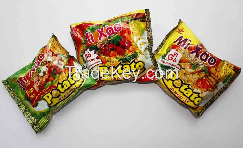 Dried Potato Instant Noodles 75gr