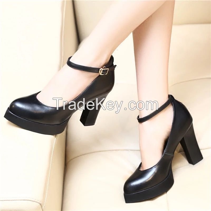 women fashion shoes leather shoes