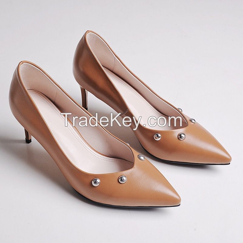 women fashion shoes leather shoes