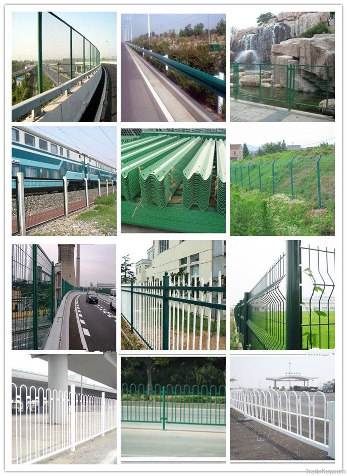 PVC Coating Frame Fence netting factory