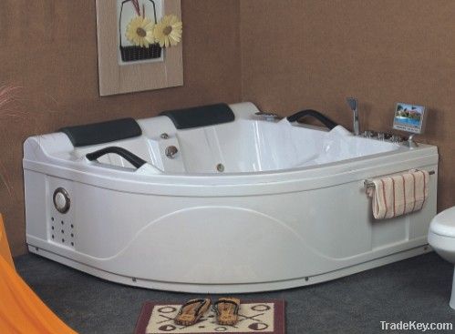 Acrylic Massage&Whirlpool Bathtub with TV