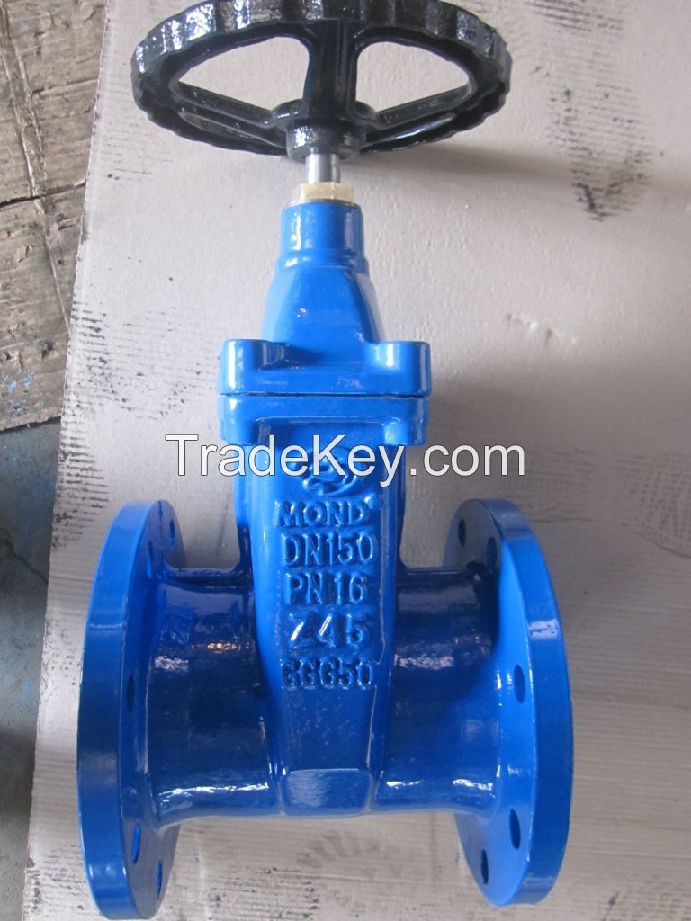 BS5163/AWWA C509/DIN3202/GOST/ Non-rising stem gate valve