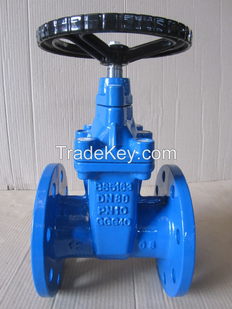 BS5163/AWWA C509/DIN3202/GOST/ Non-rising stem gate valve