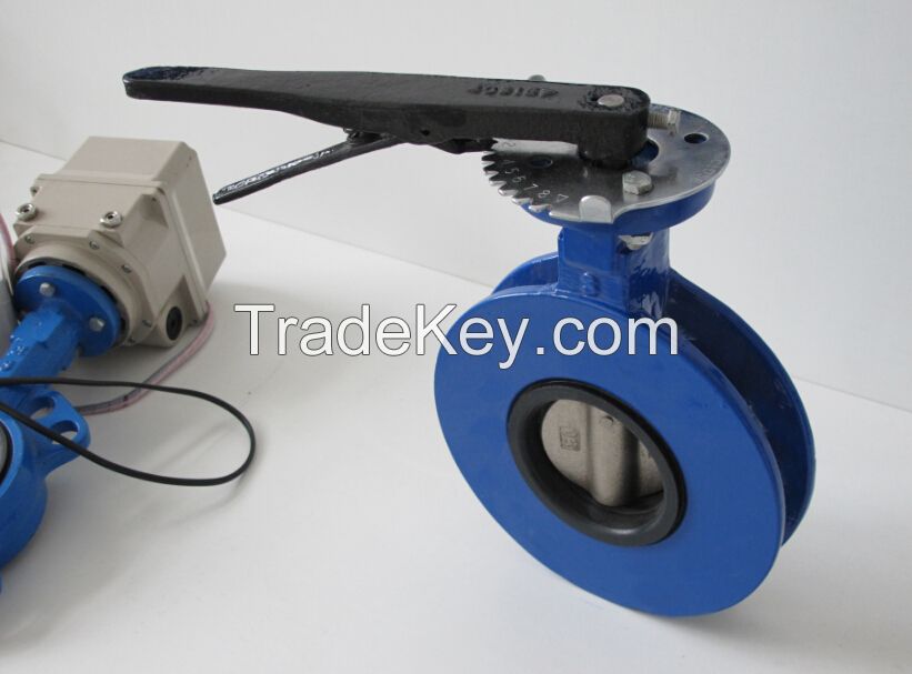 DN25-DN2000 CI/DI PN10/16/25 wafer/lug/flange butterfly valve