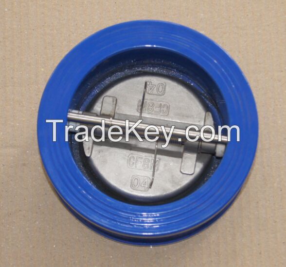 CI/DI/SS/C954 Aluminium Bronze Double/DUAL plate wafer Type check valve