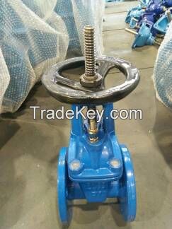 DIN 3202/DIN3352 F4/F5 resilient gate valve/sockent gate valve