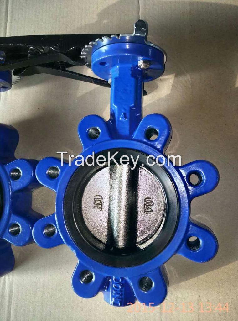 Lug Type Butterfly Valve/Lug Type Soft Seated Butterfly Valve