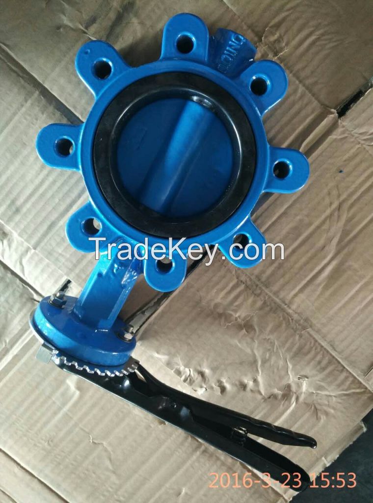 Lug Type Butterfly Valve/Lug Type Soft Seated Butterfly Valve