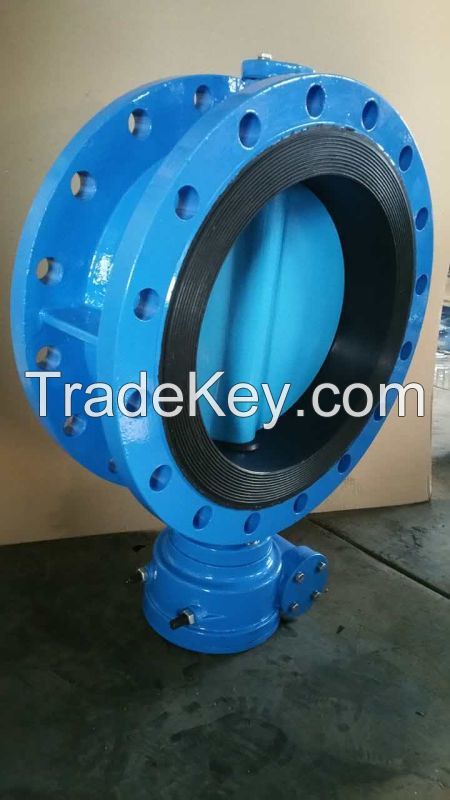 Concentric Double Flange Butterfly Valve