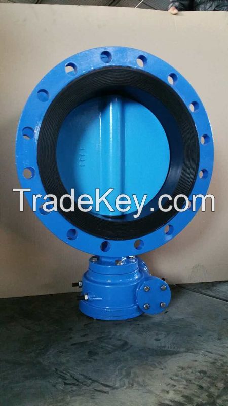 Concentric Double Flange Butterfly Valve