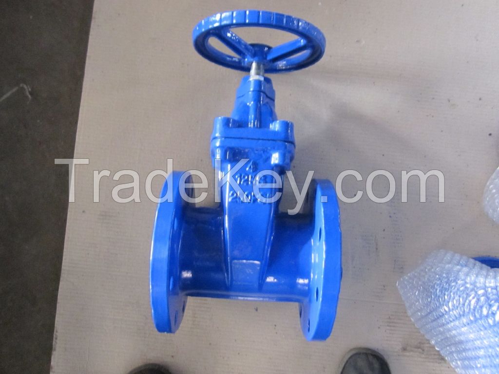 AWWA C509/C515 OS&Y/NRS gate valve with extensive stem /post stem