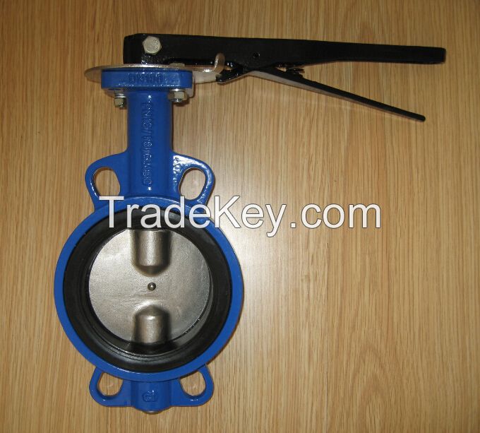 Double Axis Butterfly Valve Wafer Type
