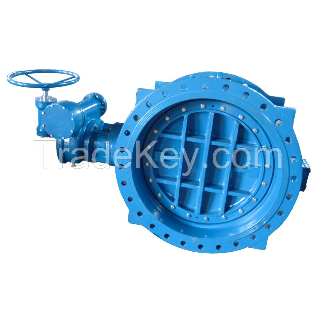 Double Flanged Eccentric Butterfly Valve Tianjin Valve