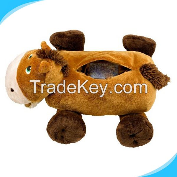 Toy Hippo Plush pass EN71 test report , Plush Hippo Doll Toy  with customized logo, OEM design plush toy