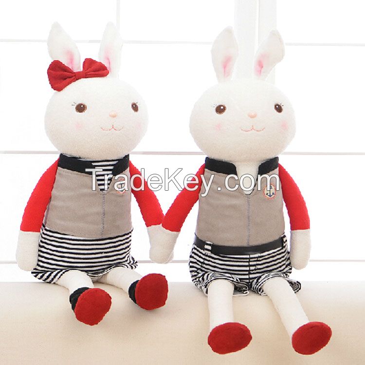 custom plush bunny toy , bunny plush toys, Lovely bunny stuffed toy