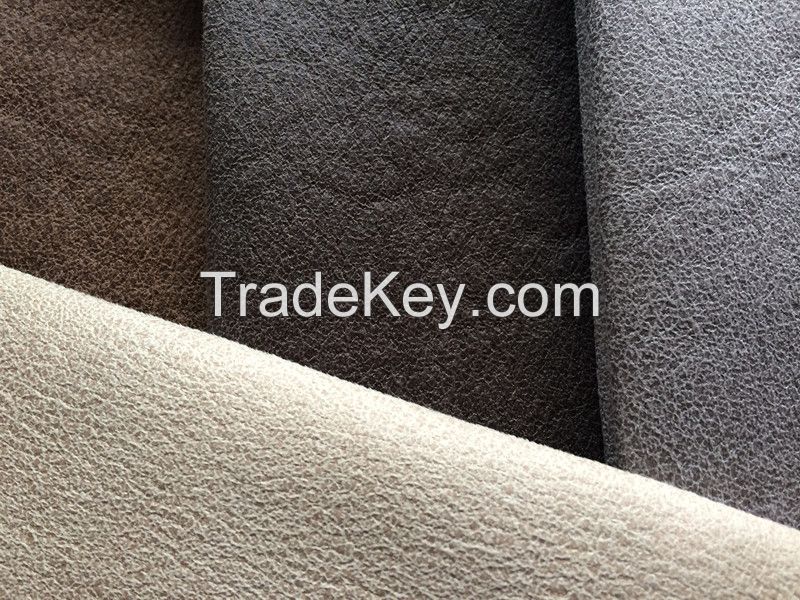 Polyester Leather Fabric for Sofa Covers