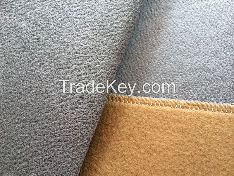 Polyester Leather Fabric for Sofa Covers