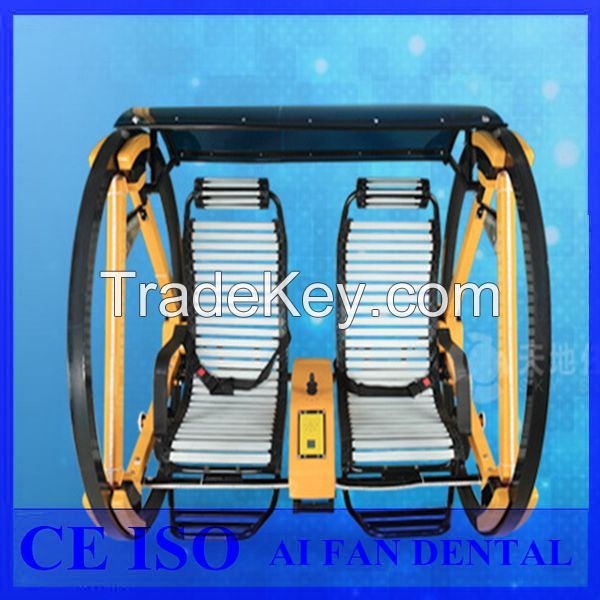 China Attraction Mini Electronic Happy Car Leswing Car For 2 Persons
