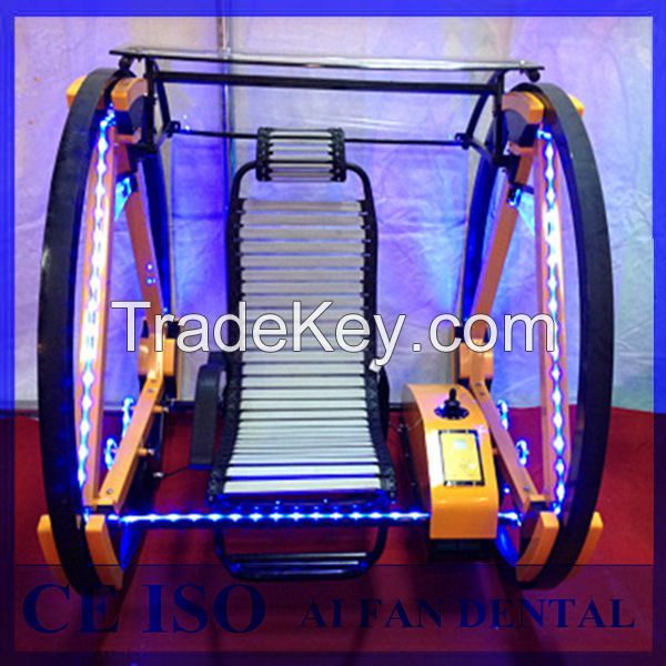 Professional Amusement Factory One Single Seat Wheel Happy Car For Sale