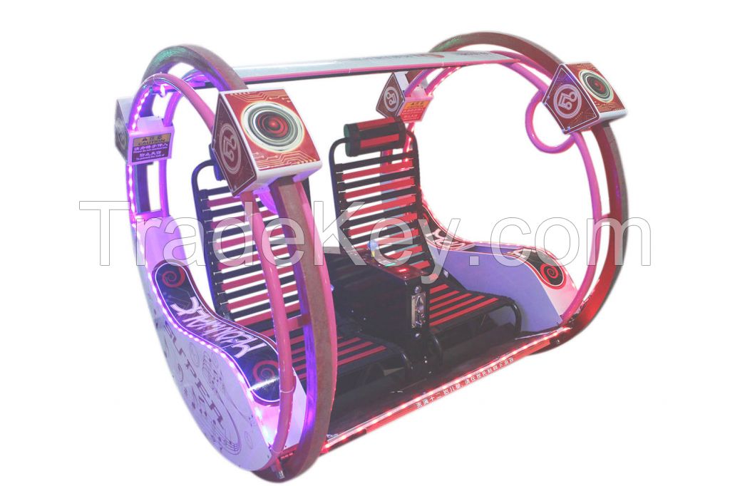 2015 Most Popular Less Investment Fast Benfit Amusement Equipment Leswing Happy Car For Hot Selling