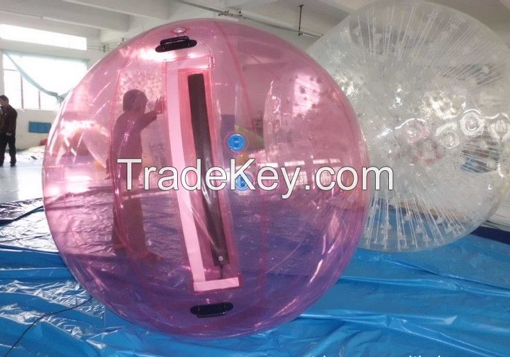2015 Funny Water Walking Ball With Really German Zipper For Sale
