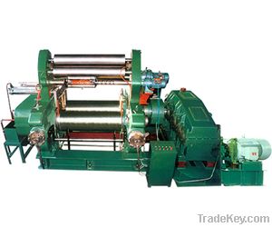 Two Roll Mixing Mill with Stock Blender