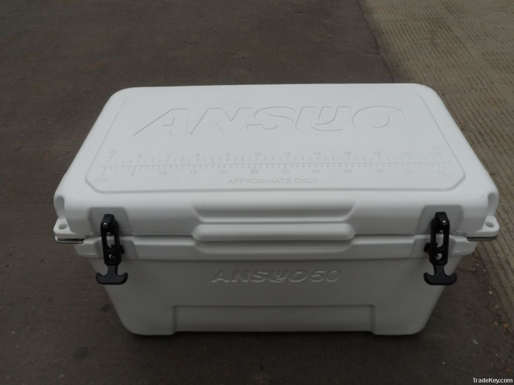New ANSUO 50L plastic cooler box