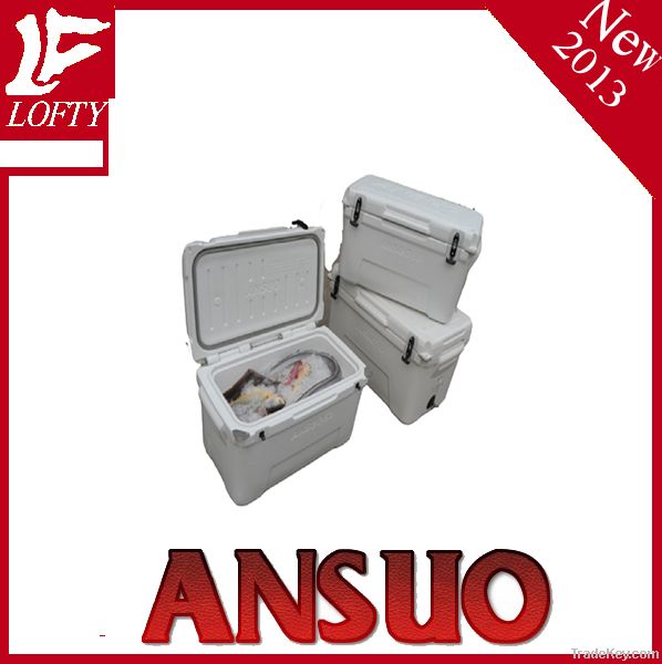 New arrival ANSUO 50L plastic cooler box