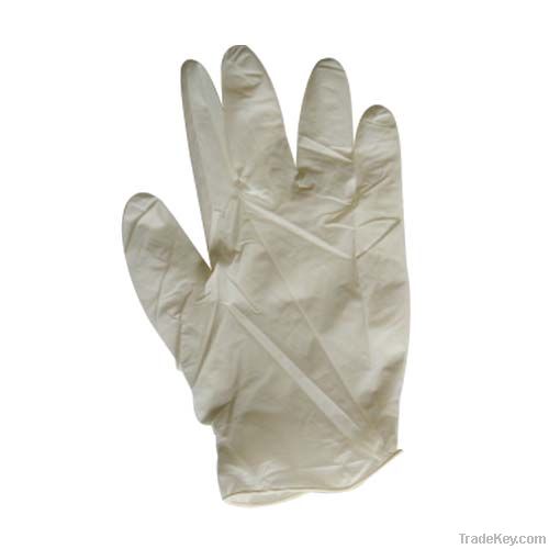 disposable latex exam gloves