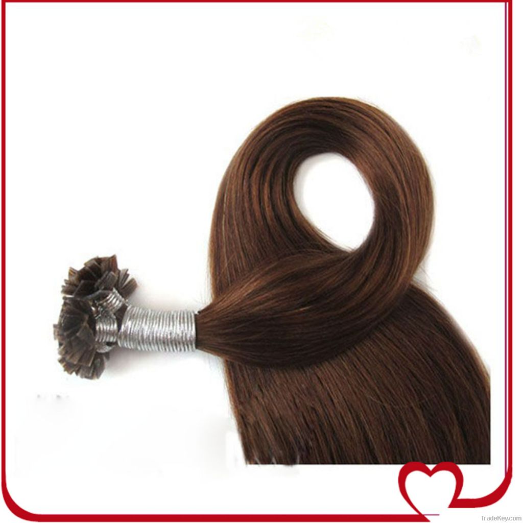 2013 new arrival top quality human hair extension, u-tip