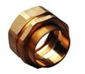 SNF copper straight connector external threaded