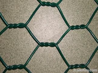 Hexagonal wire netting