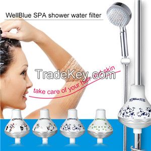 Wellblue SPA Shower Filter With KDF