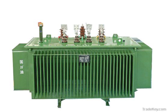 Amorphous Metal Oil Immersed Pole Mounted Distribution Transformer 33k