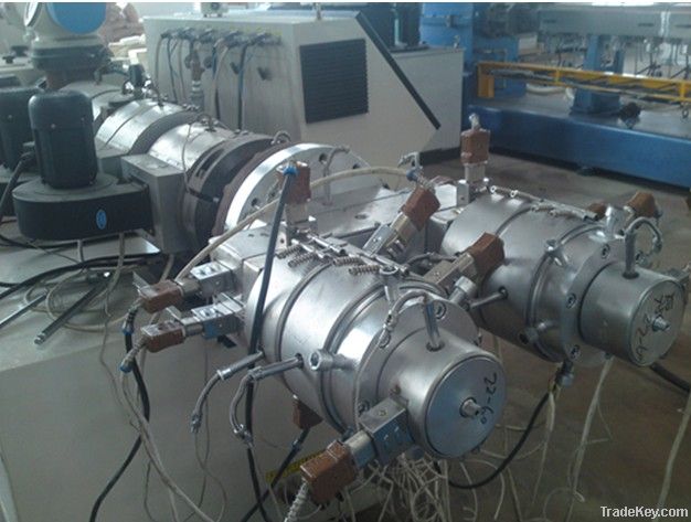 PVC Dual Pipe Production Line